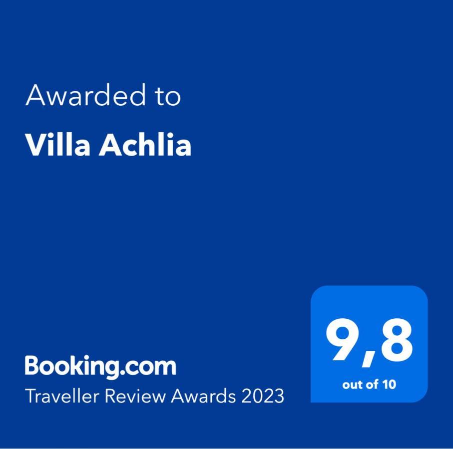 Villa Achlia מראה חיצוני תמונה